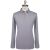 Kiton Kiton Gray Cotton Cashmere Sweater Polo Gray 000