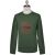 Kiton Kiton Green Red Cotton EA Sweater Crewneck Green / Red 000