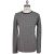 KNT Kiton Knt Black White Cashmere Cotton Sweater Crewneck Black / White 000