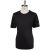 KNT Kiton Knt Black Cotton T-shirt Black 000