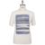 KNT Kiton Knt White Blue Cotton T-Shirt White / Blue 000