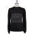 KNT Kiton Knt Brown Cashmere Wool Sweater Turtle Neck Black 000