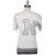 KNT Kiton Knt White Gray Cotton T-Shirt White / Gray 000