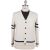 KNT Kiton Knt White Virgin Wool Cashmere Sweater Cardigan White 000