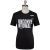 KNT Kiton Knt Black White Cotton T-Shirt Black / White 000