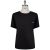 KNT Kiton Knt Black Cotton T-Shirt Black 000