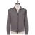 KNT Kiton Knt Gray Cotton EA Coat Gray 000