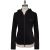 KNT Kiton Knt Black Cotton Pa Sweater Full Zip Black 000