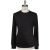 KNT Kiton Knt Black Viscose Ea Sweater Crewneck Black 000