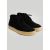 Kiton Kiton Black Leather Suede Boots Black 000