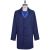 Kiton Kiton Blue Virgin Wool Silk Linen Pl Reverse Overcoat Blue 000