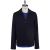 Kiton Kiton Blue Wool Cashmere Pa Coat Blue 000