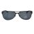 Zilli ZILLI Black Titanium Acetate Sunglasses Black 000