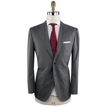 Kiton KITON Gray Virgin Wool Suit Gray 000