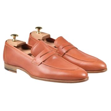 Kiton KITON Orange Leather Shoes Orange 000