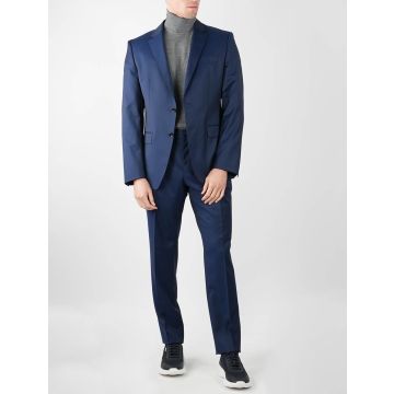 BOSS Boss Blue Virgin Wool Suit Blue 000