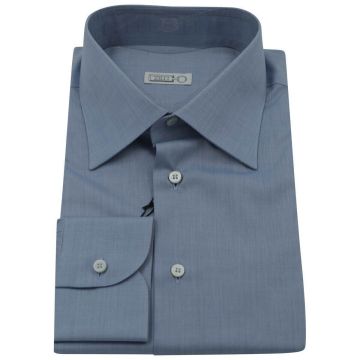 Zilli Zilli Light Blue Cotton Shirt MOD Parigi Light Blue 000