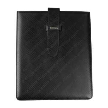 Zilli Zilli Black Leather iPad Case Black 000