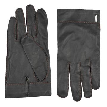 Zilli Zilli Black Leather Gloves Black 000
