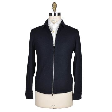 Marco Pescarolo Marco Pescarolo Blue Virgin Wool Cashmere  Coat Blue 000