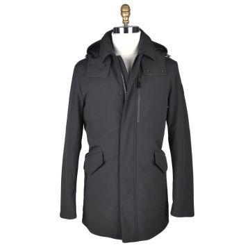 Woolrich Woolrich Black Pl Barrow Mac Soft Shell Coat Black 000