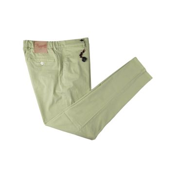 Marco Pescarolo Marco Pescarolo Green Lyocell Cotton Ea Pants Green 000