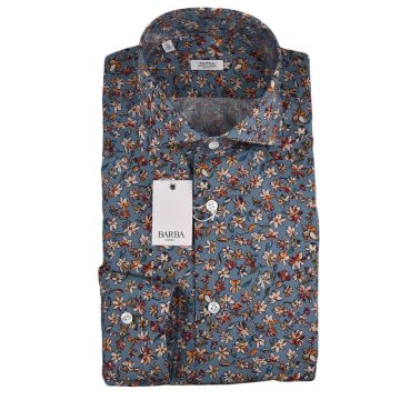 Barba Napoli Barba Napoli Multicolor Cotton Shirt Multicolor 000