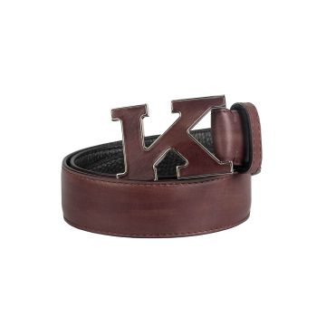 Kiton KITON Brown Leather Belt Brown 000