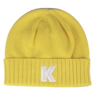 Kiton KITON Yellow Cashmere Beanie Yellow 000