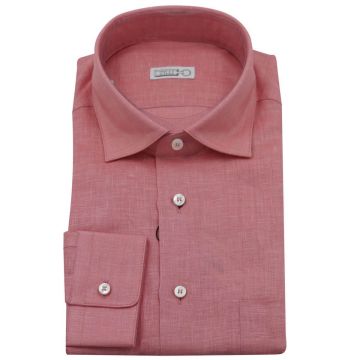 Zilli Zilli Pink Linen Shirt MOD Manuel Pink 000