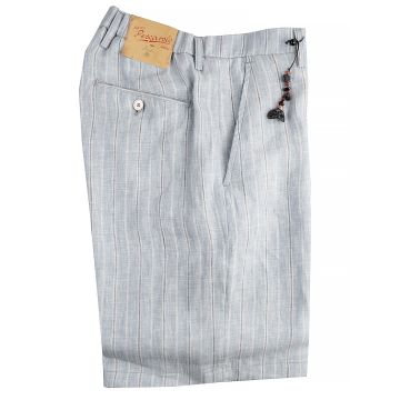 Marco Pescarolo Marco Pescarolo Multicolor Linen Short Pants Multicolor 000
