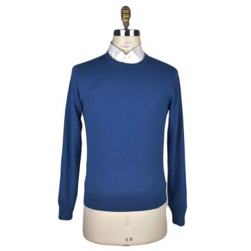 Fioroni Fioroni Blue Cashmere Sweater Crewneck Blue 000