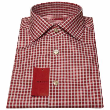 Kiton KITON Red White Cotton Shirt Red/White 000