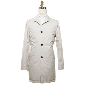 Kiton KITON White Pl Pu Coat White 000