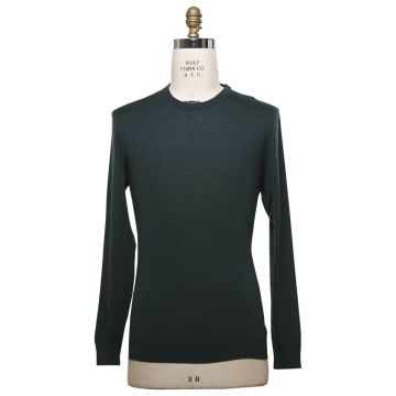 Kiton KITON Green Cotton Sweater Green 000