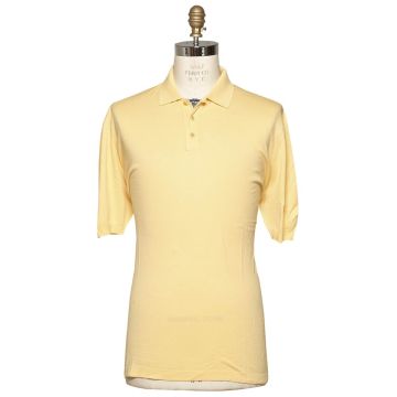 Kiton KITON Yellow Cotton Polo Yellow 000