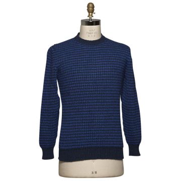 Kiton KITON Blue Cashmere Sweater Crewneck Blue 000