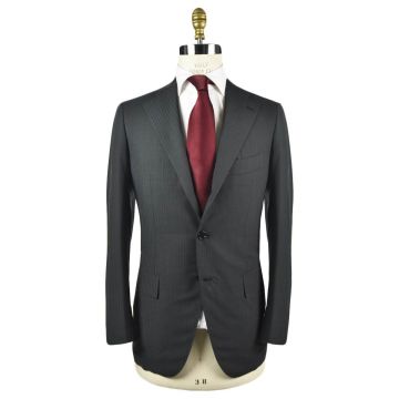 Cesare Attolini CESARE ATTOLINI Dark Gray Wool 130's Suit Dark Gray 000