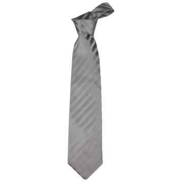 Zilli Zilli Silver Gray Silk Tie Silver/Gray 000