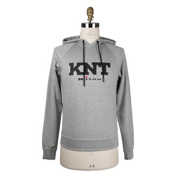 KNT KNT Kiton Gray Viscose Ea Sweater Gray 000