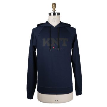 KNT KNT Kiton Blue Viscose Ea Sweater Blue 000