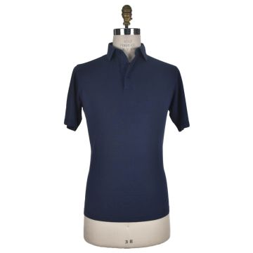 Kired Kired Blue Cotton Polo Blue 000