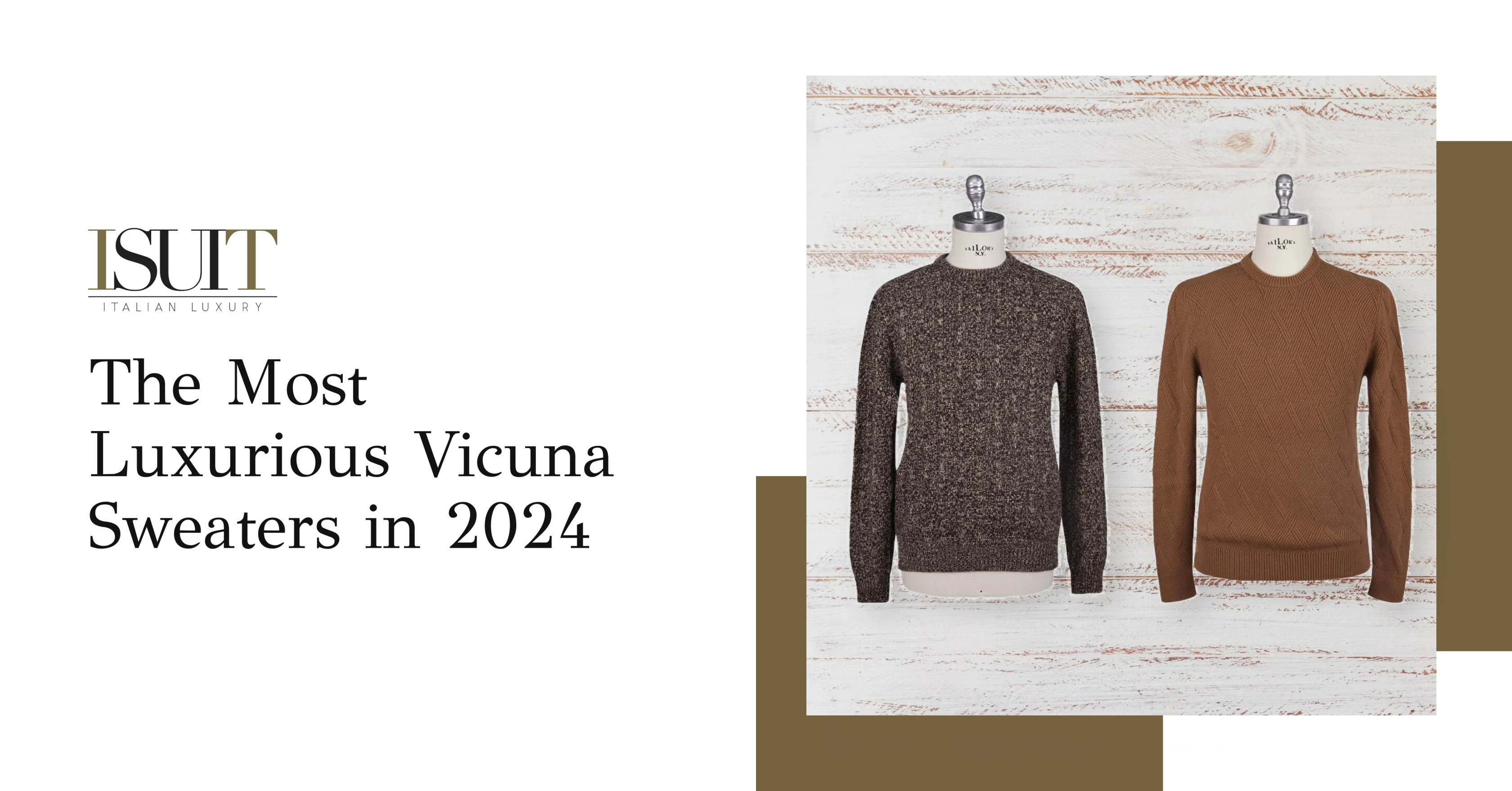 The Most Luxurious Vicuna Sweaters in 2024