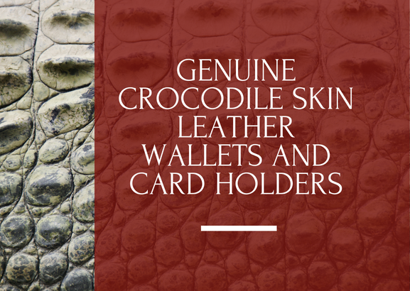 Authentic Real Crocodile Claw Designer Men's Ultrathin Wristlets Purse Genuine Alligator Skin