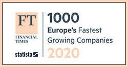 PORCAMO SRL JOINS FINANCIAL TIMES' 1000 EUROPE'S FASTEST GROWING COMPANIES LIST, for the second year in a row.