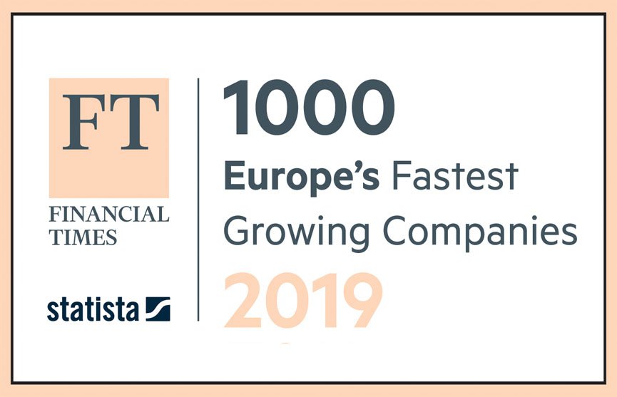 PORCAMO JOINS FINANCIAL TIMES' 1000 EUROPE'S FASTEST GROWING COMPANIES LIST